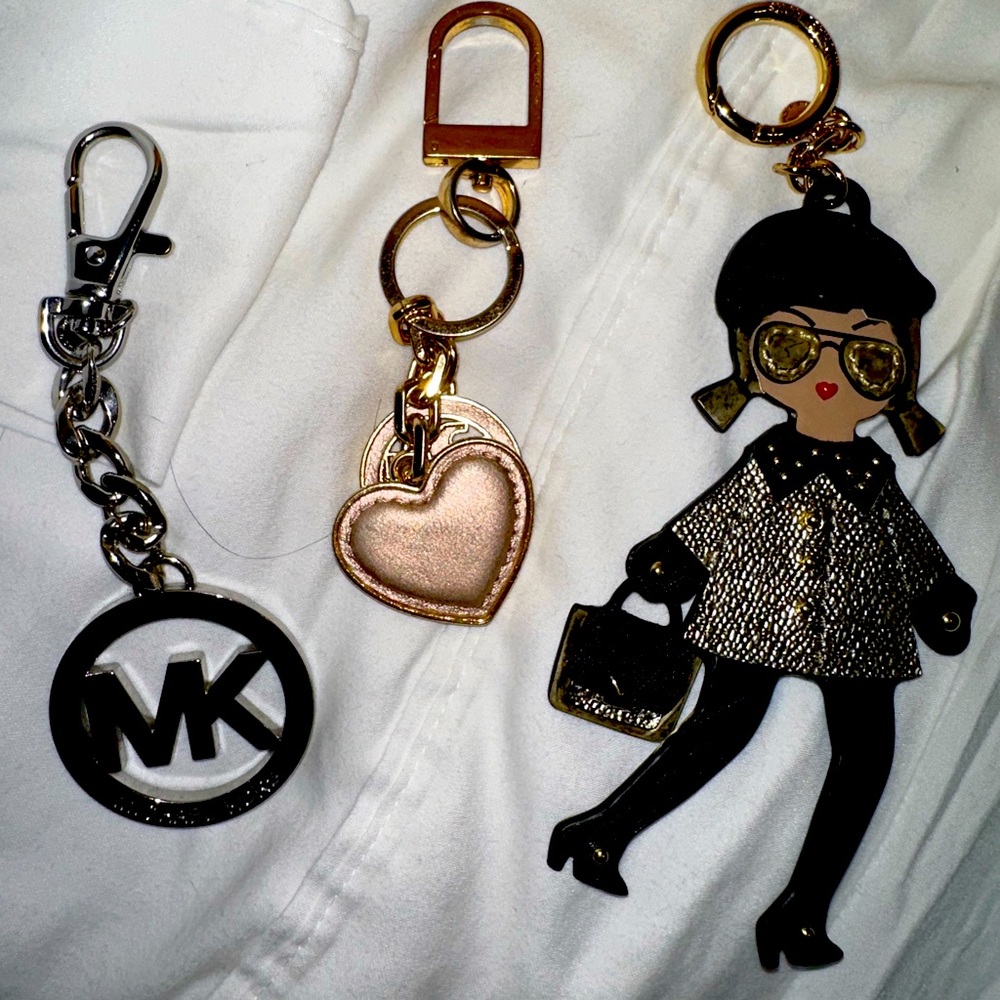 Tory Burch and Michael Kors bag clips